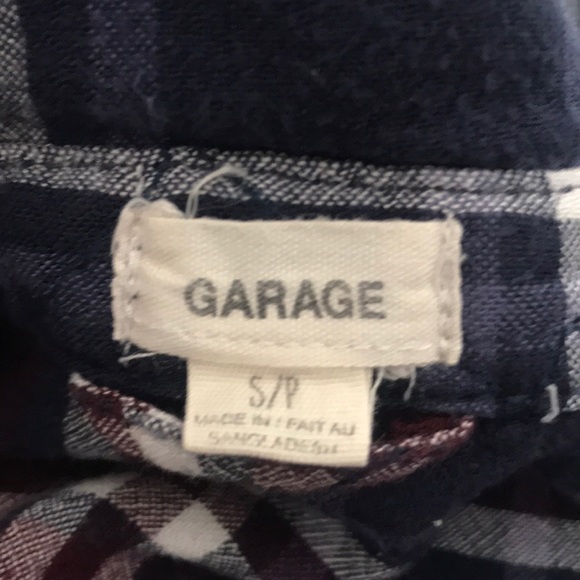 Garage size S plaid top - Picture 2 of 2